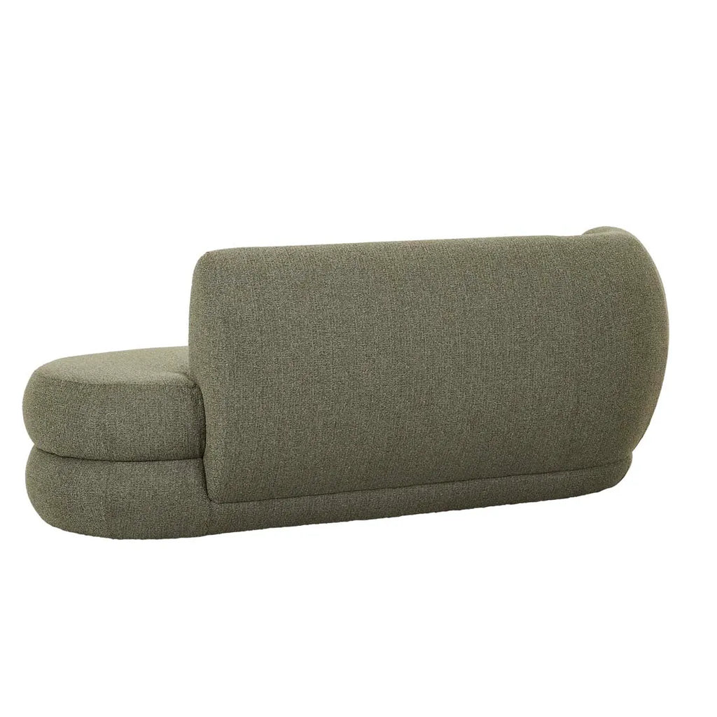 Vera Daybed Left Oat Moss Tweed