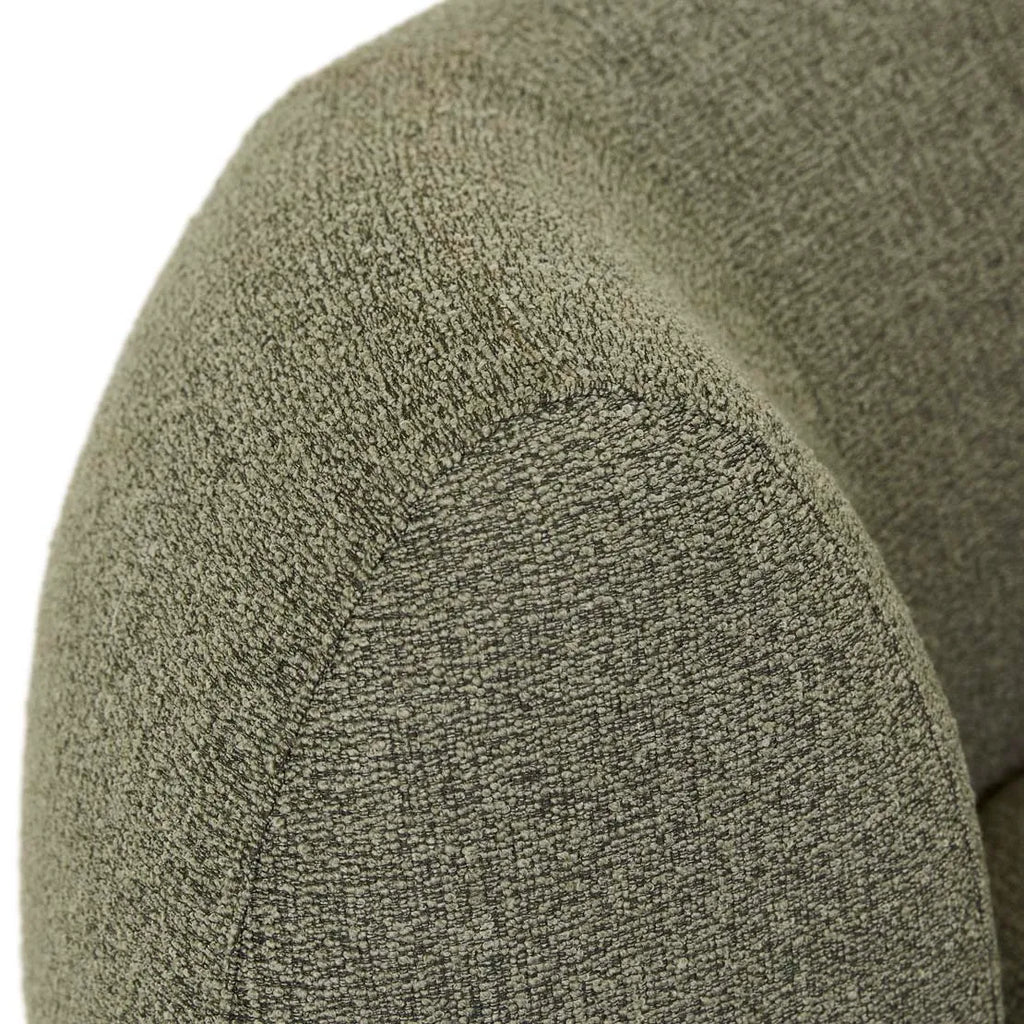 Vera Daybed Left Oat Moss Tweed