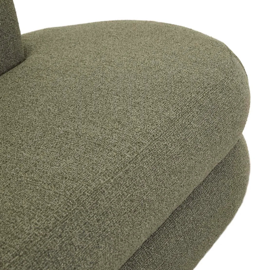Vera Daybed Left Oat Moss Tweed