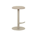 Plum Swivel Barstool Cashmere