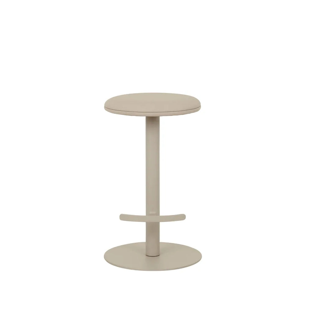 Plum Swivel Barstool Cashmere