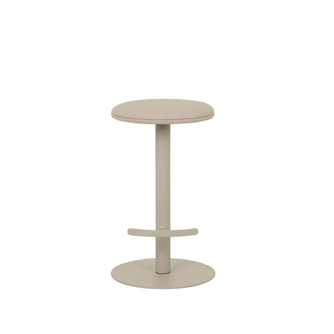 Plum Swivel Barstool Cashmere