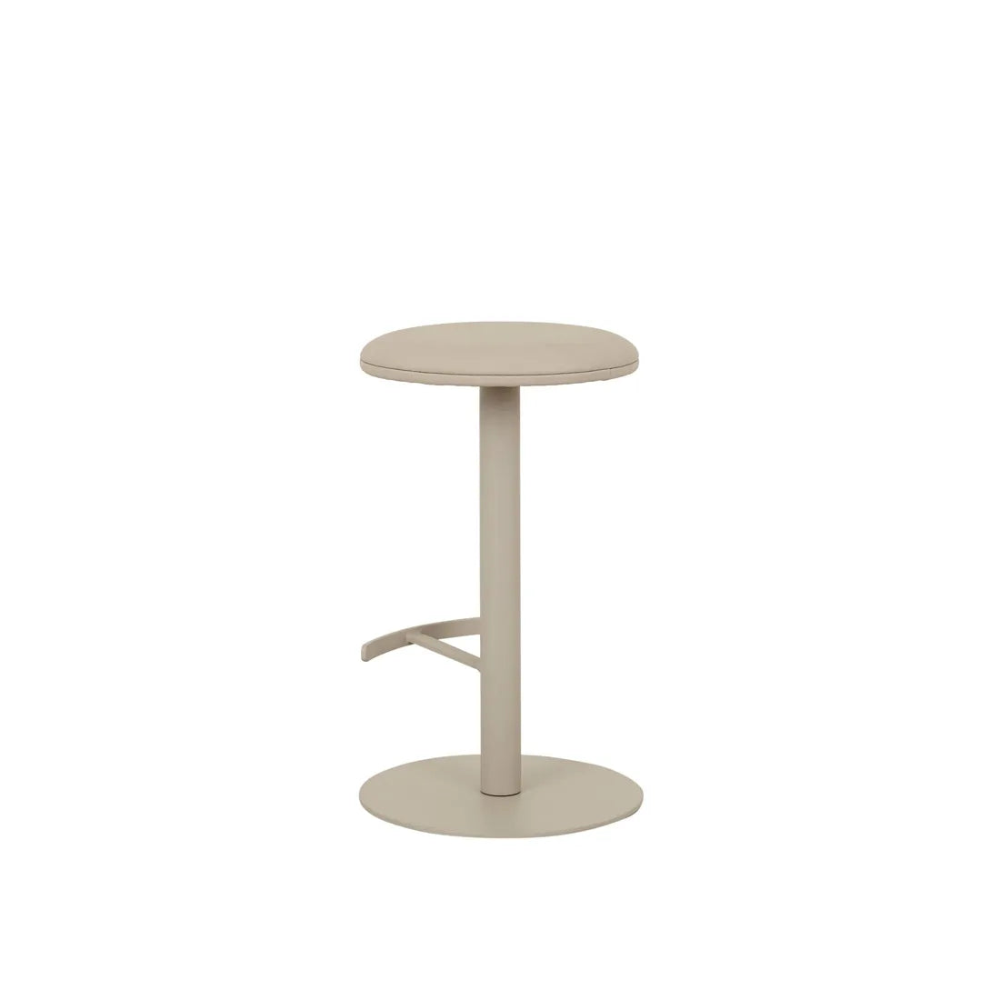 Plum Swivel Barstool Cashmere