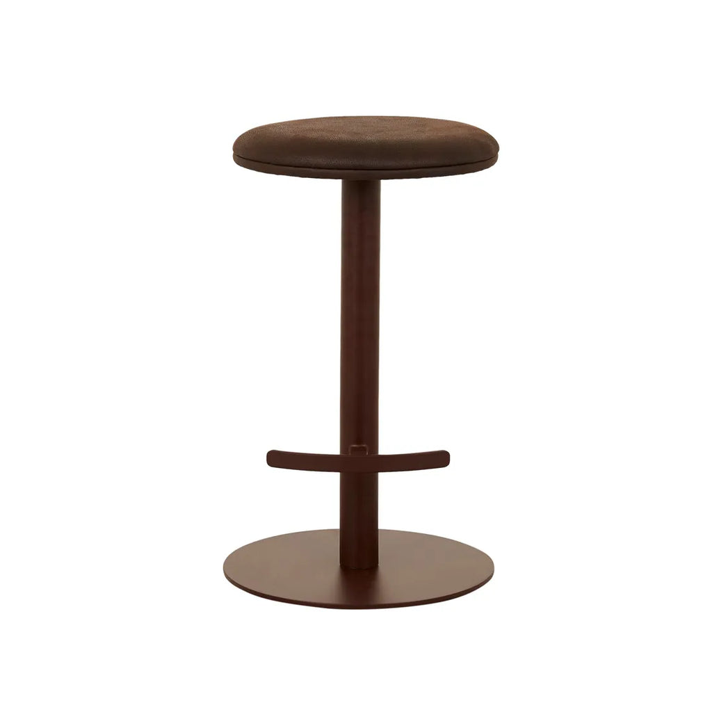 Plum Swivel Barstool Syrah