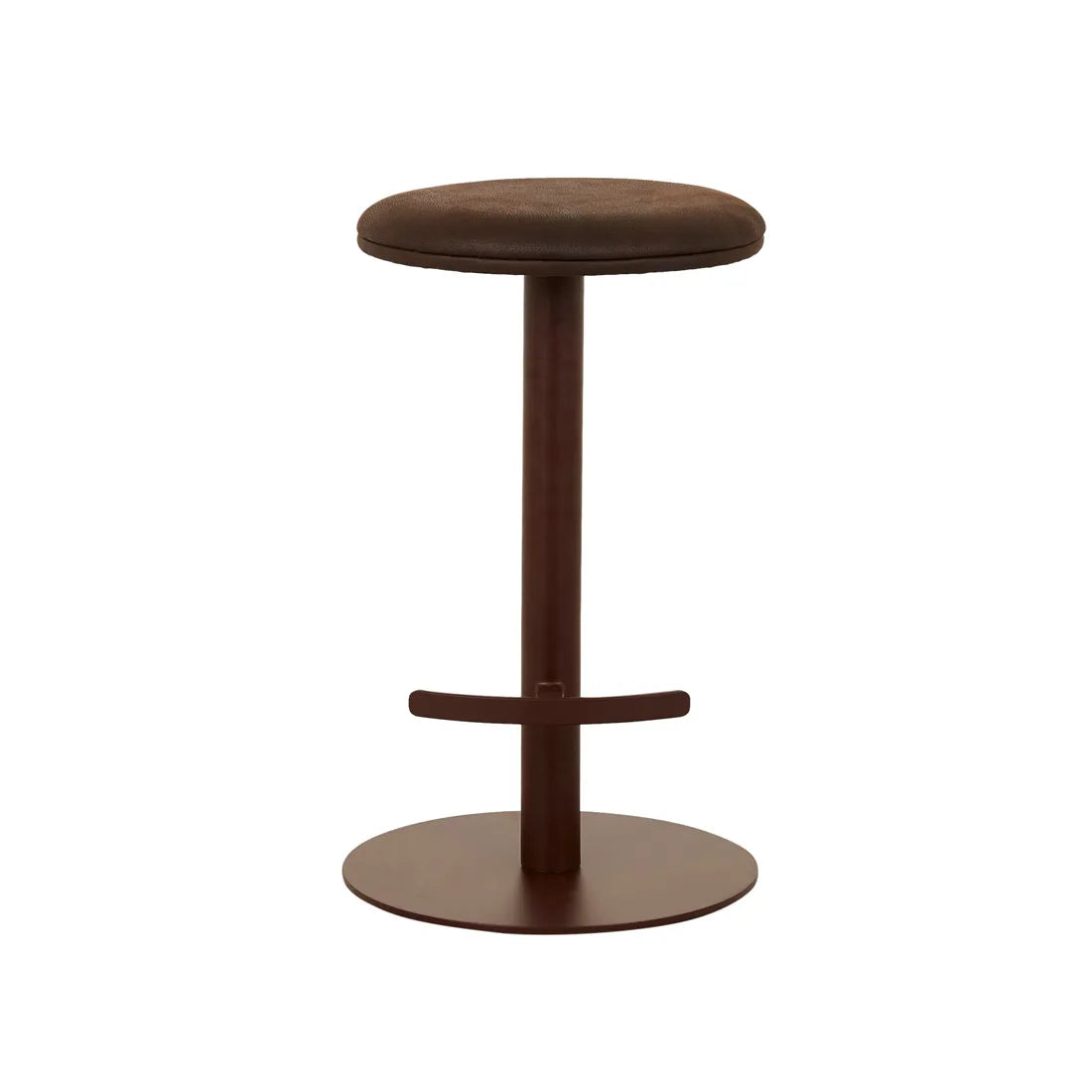 Plum Swivel Barstool Syrah