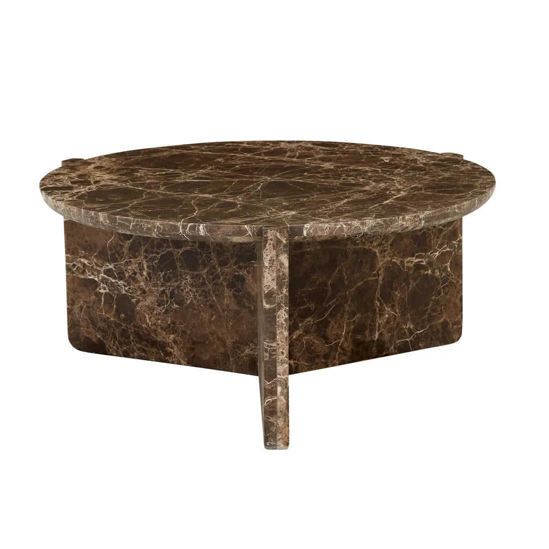 Venus Revolve Coffee Table Emperador 725mm