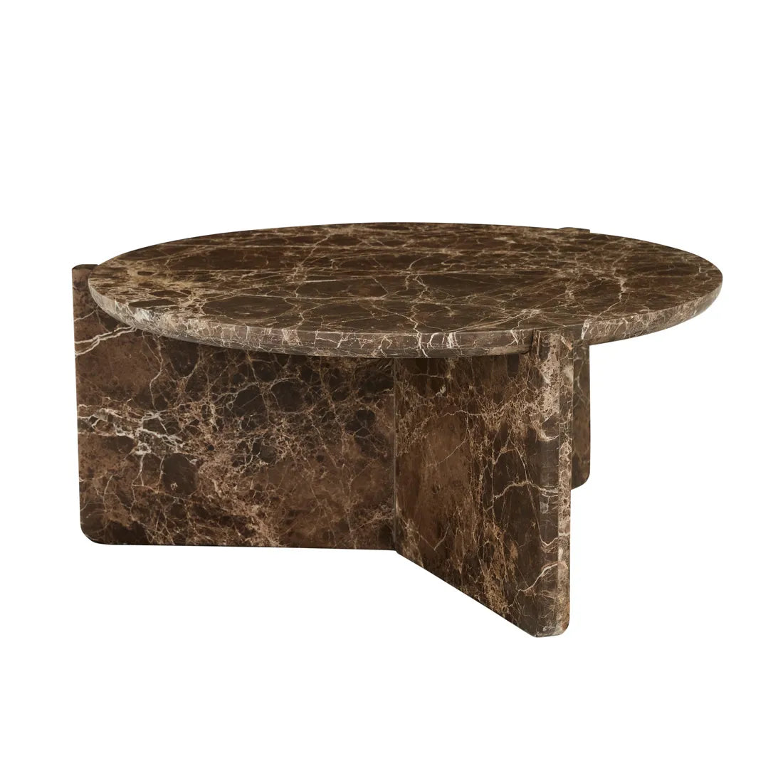 Venus Revolve Coffee Table Emperador 725mm