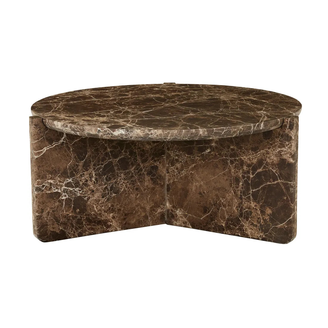 Venus Revolve Coffee Table Emperador 725mm