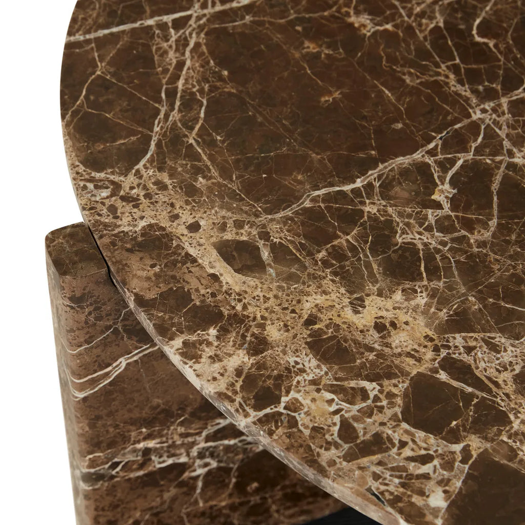 Venus Revolve Coffee Table Emperador 725mm