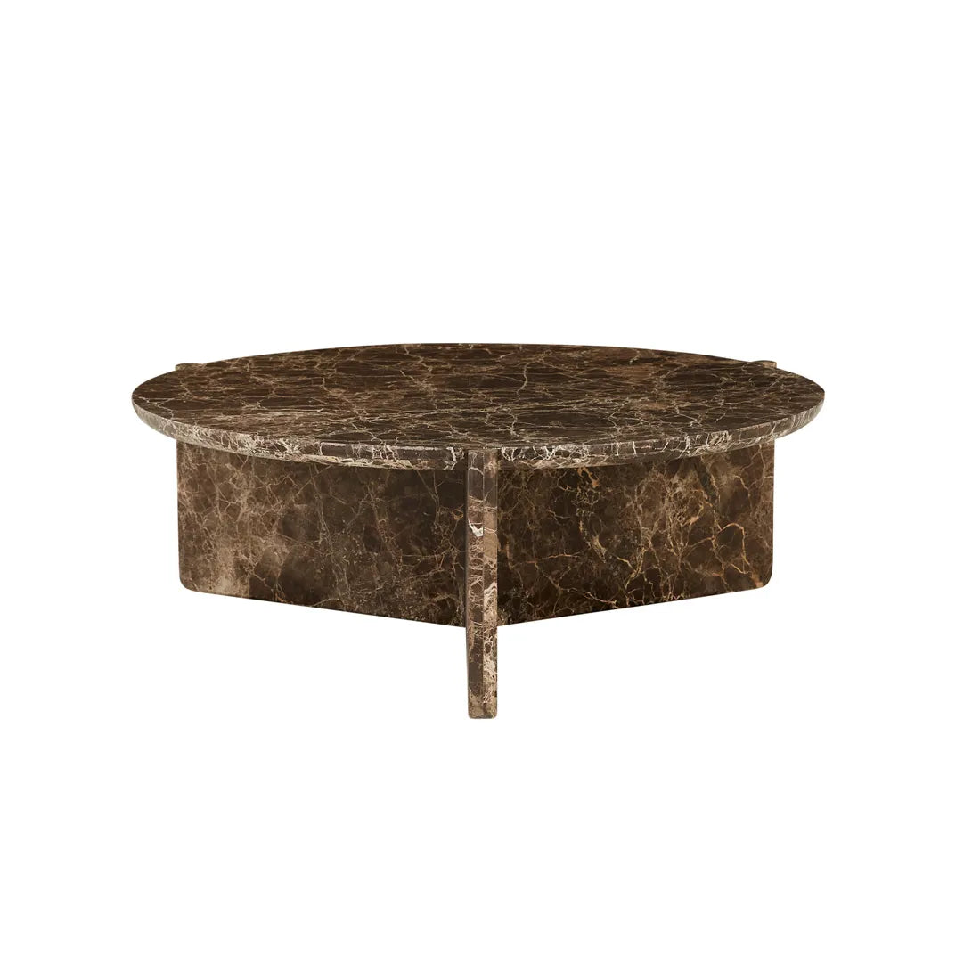 Venus Revolve Coffee Table Emperador 925mm