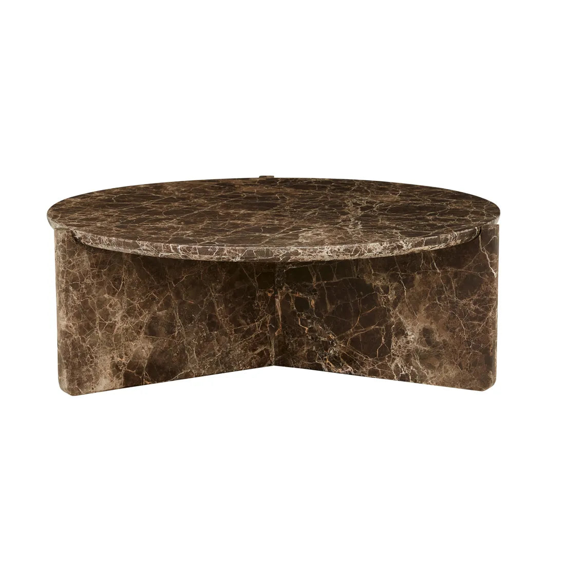 Venus Revolve Coffee Table Emperador 925mm