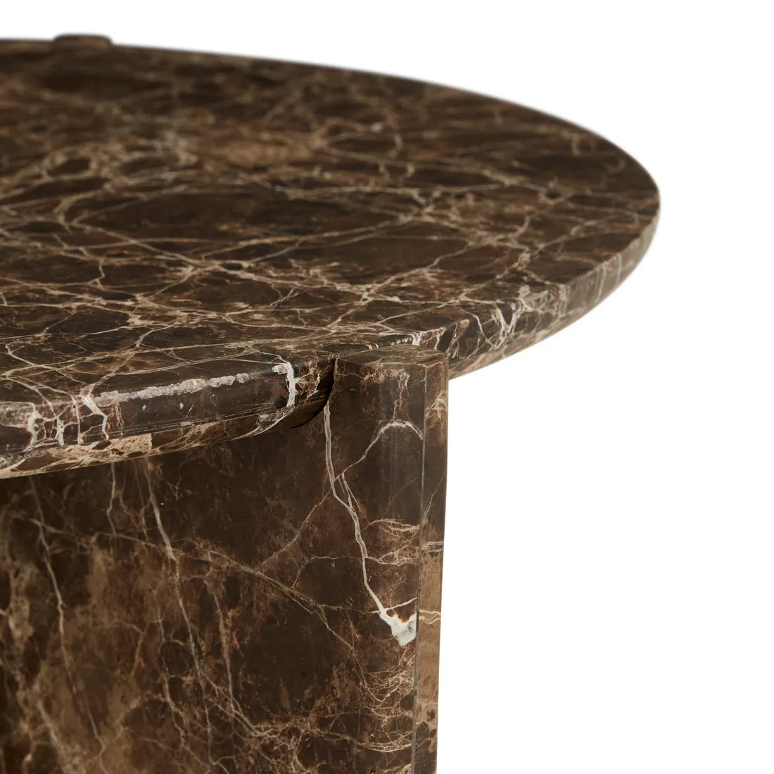 Venus Revolve Coffee Table Emperador 925mm