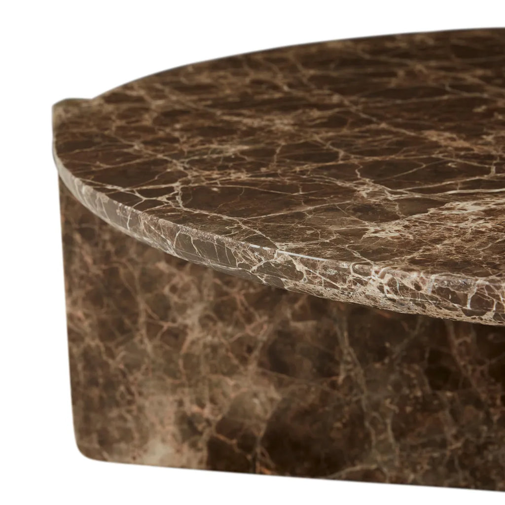 Venus Revolve Coffee Table Emperador 925mm