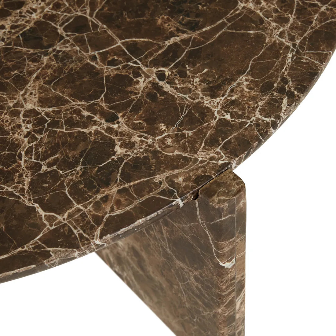 Venus Revolve Coffee Table Emperador 925mm