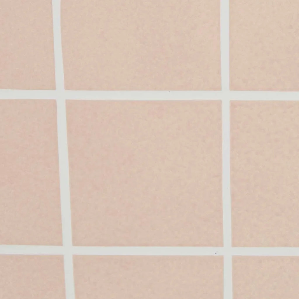 Seville Tile Side Table Pink and White