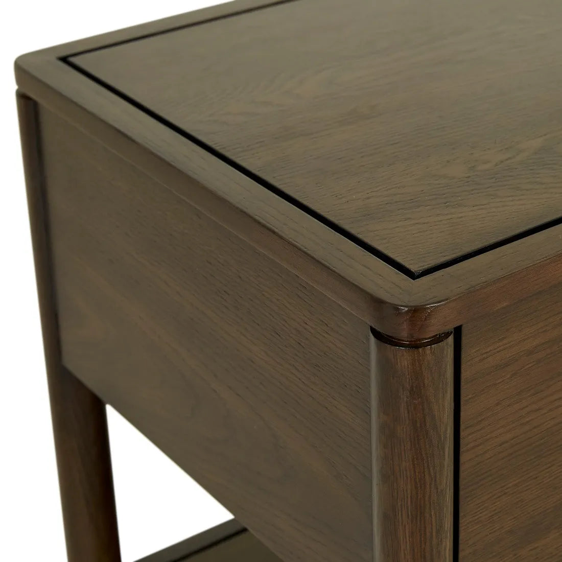 Marlow Bedside Chocolate Oak