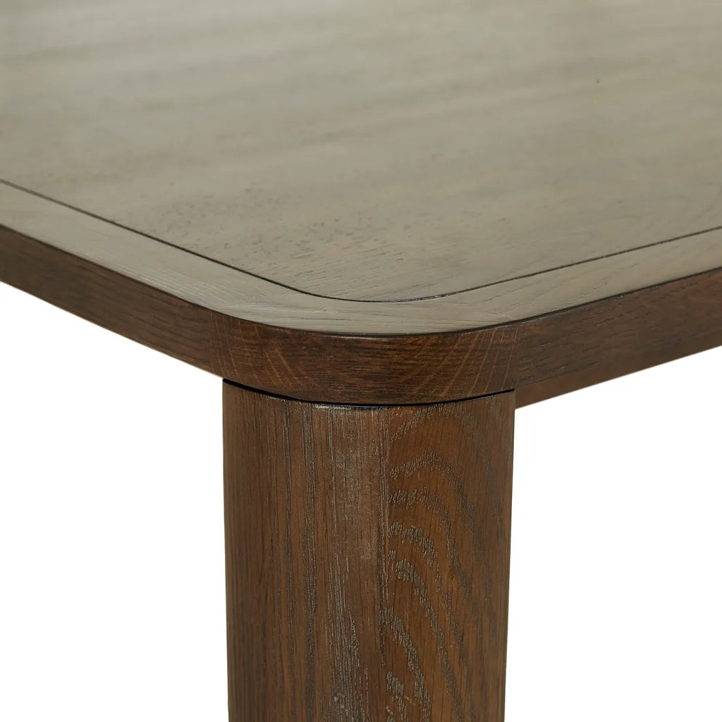 Marlow Dining Table Chocolate Oak
