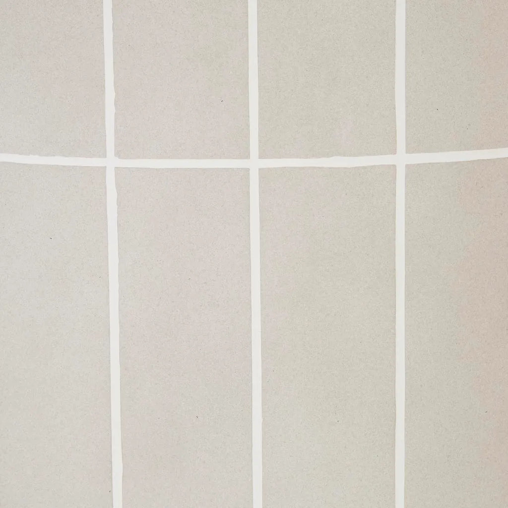 Seville Tile Dining Table Oval Pearl White