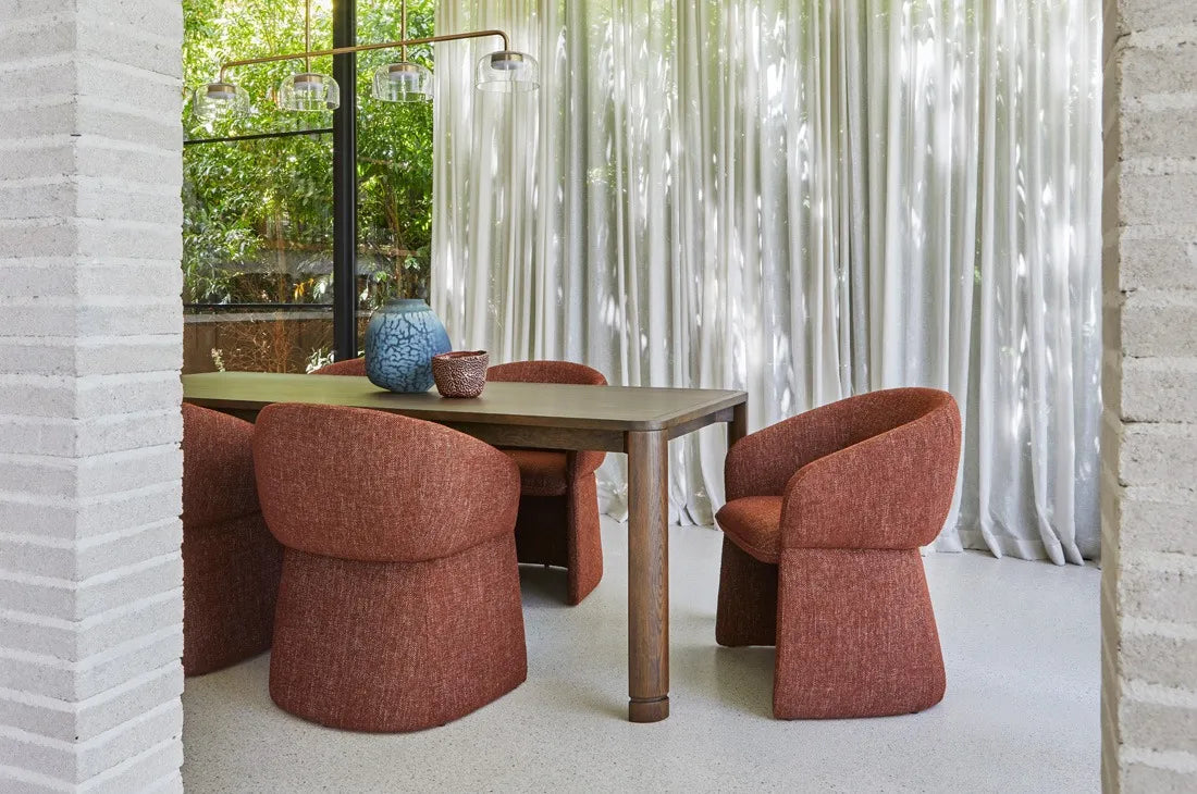 Marlow Dining Table Satin Oak