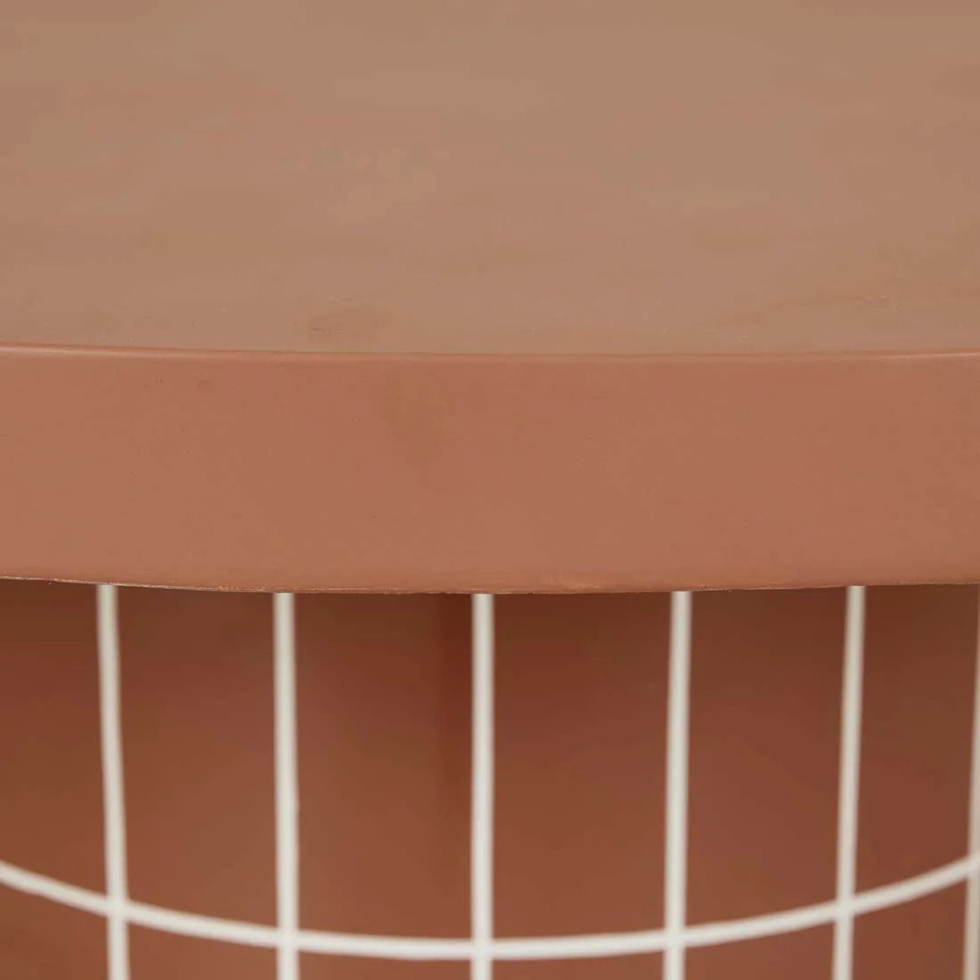 Seville Tile Dining Table Round Red Glaze