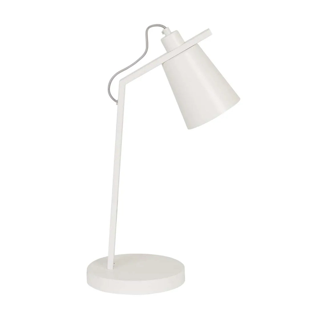 Easton Axel Desk Lamp Ivory