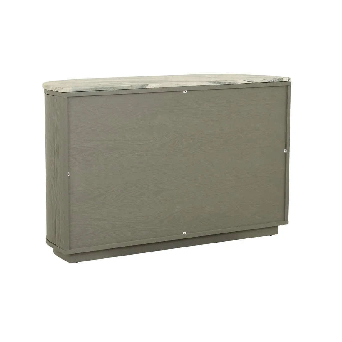 Oberon Crescent Marble Storage Unit Thyme