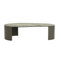 Oberon Curve Marble Coffee Table Thyme