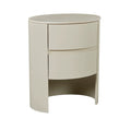Oberon Lune Marble Bedside Shell