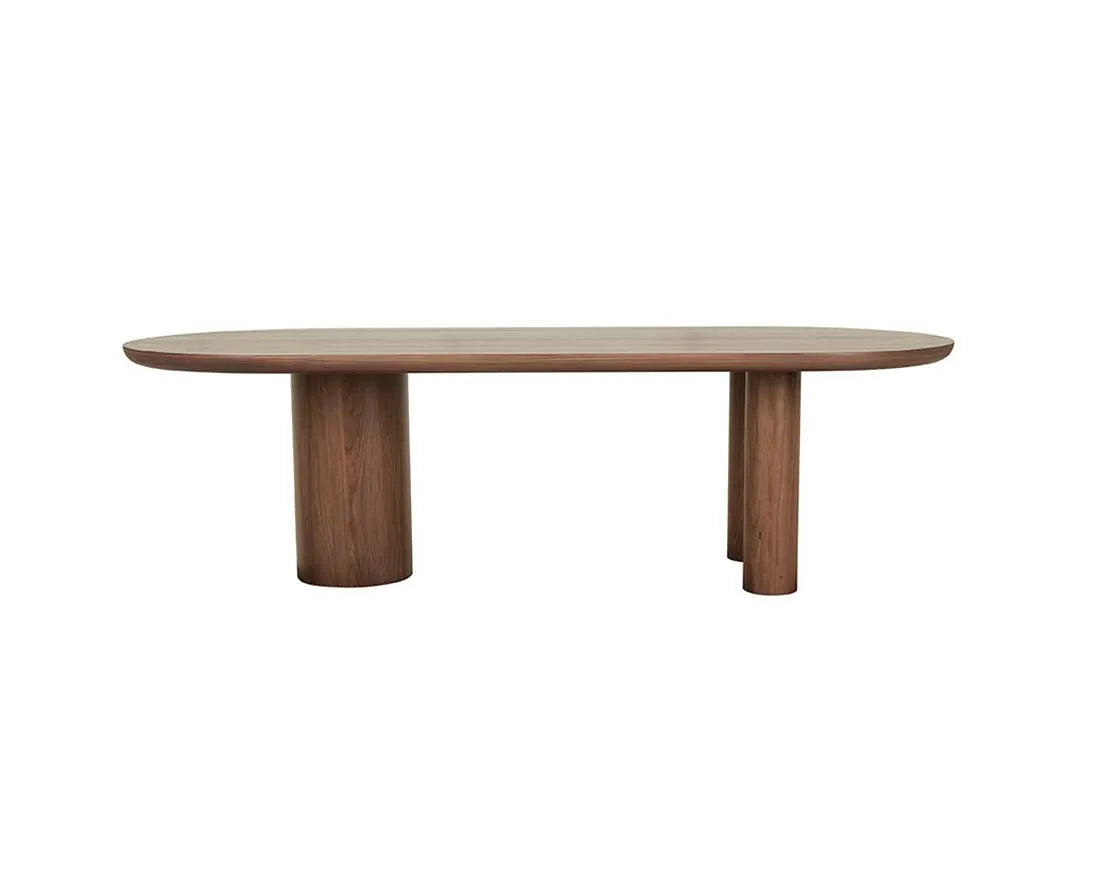 Seb Dining Table 2200mm Walnut
