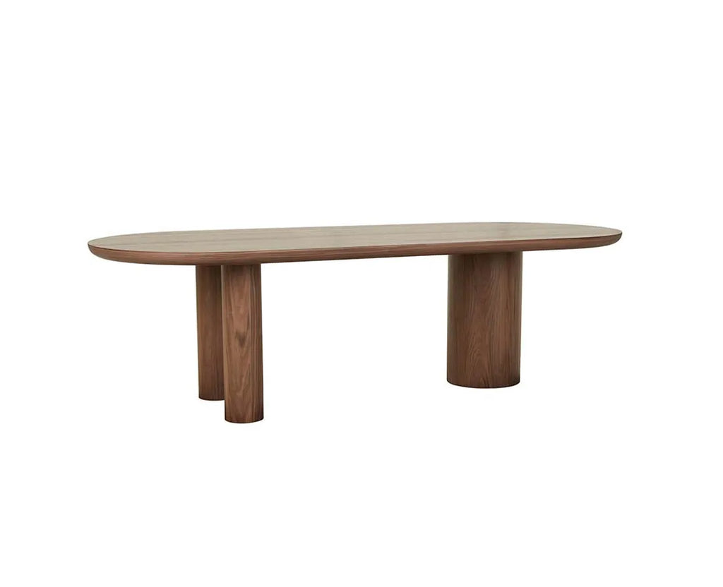 Seb Dining Table 2200mm Walnut