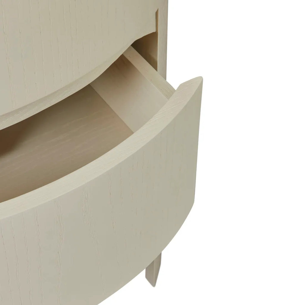Oberon Lune Marble Bedside Shell