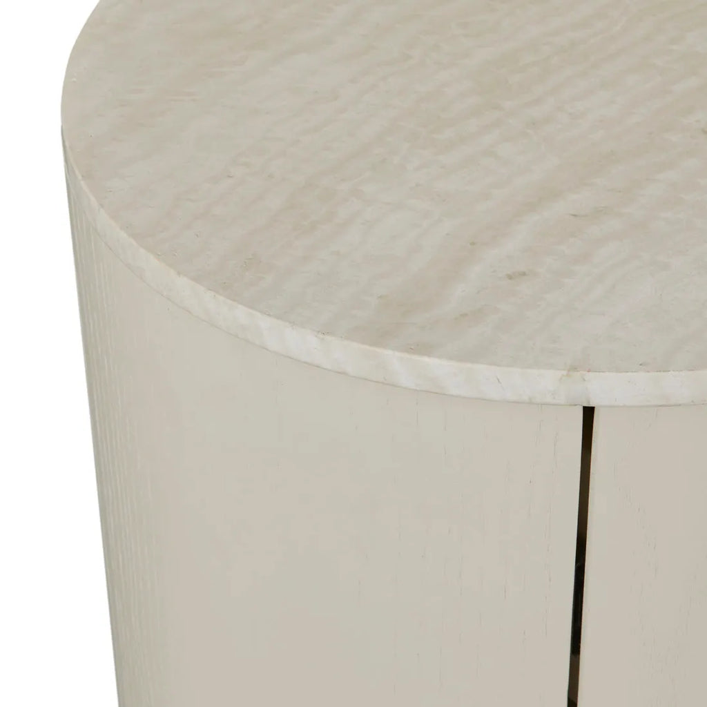 Oberon Lune Marble Bedside Shell