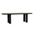 Seb Oval Dining Table 3000mm Black