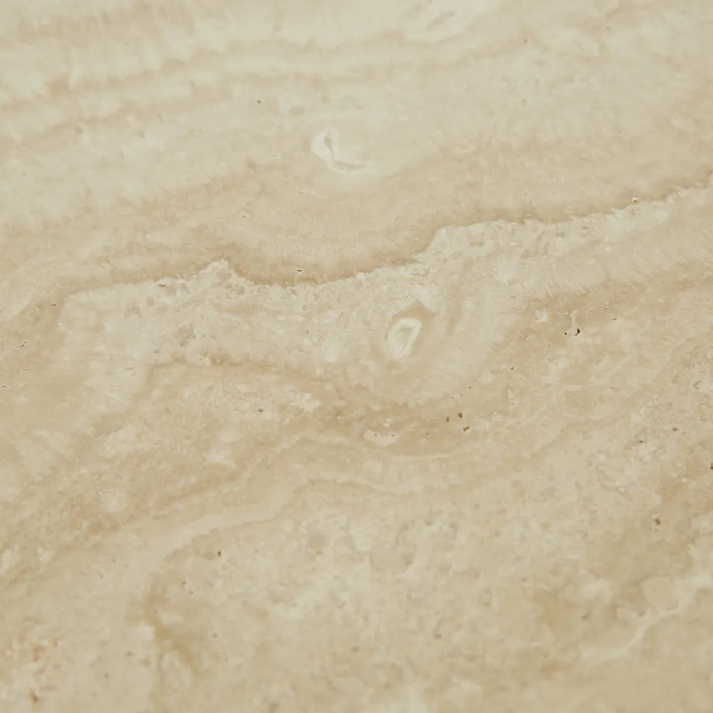 Oberon Lune Marble Bedside Natural