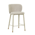 Cara Barstool Chai Boucle