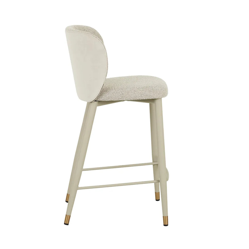 Cara Barstool Chai Boucle