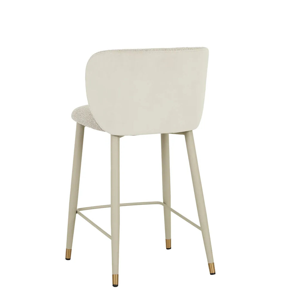Cara Barstool Chai Boucle