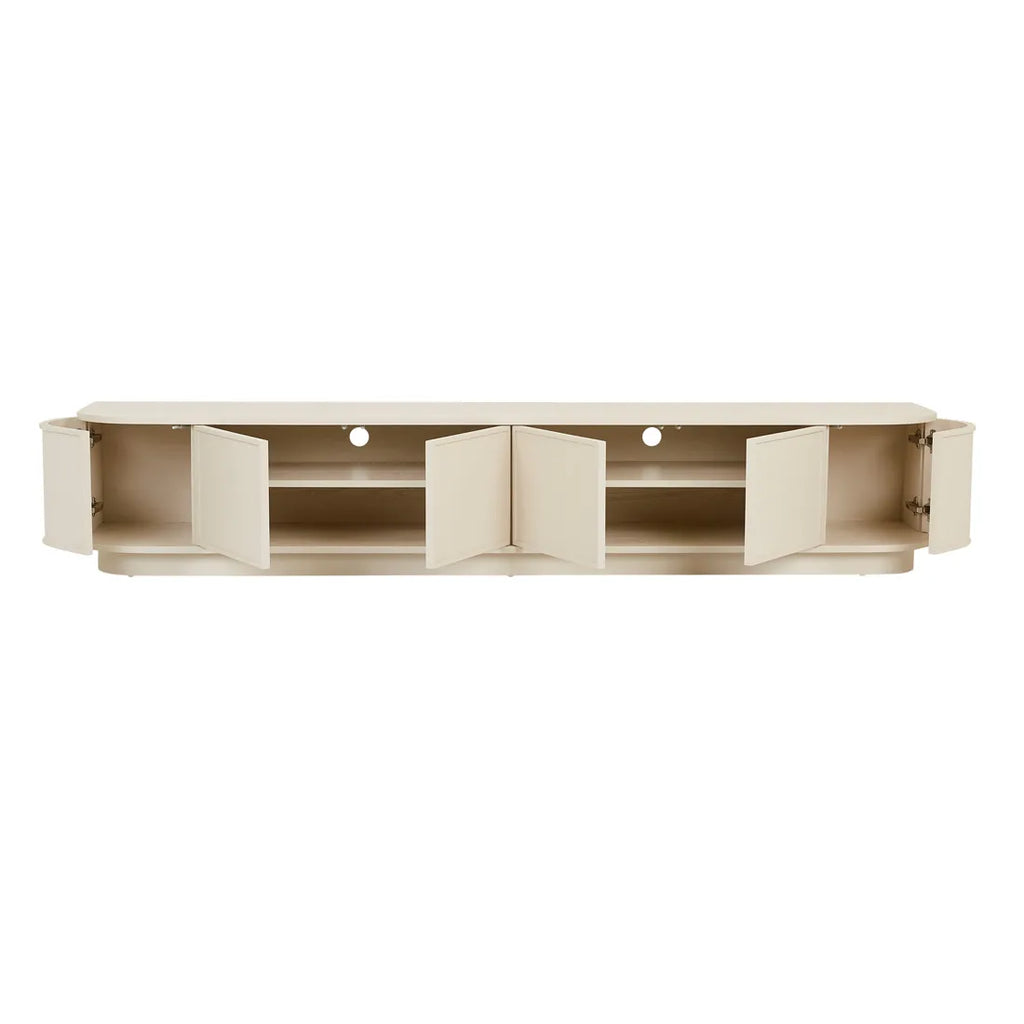 Miller Entertainment Unit W2000mm Porcelain