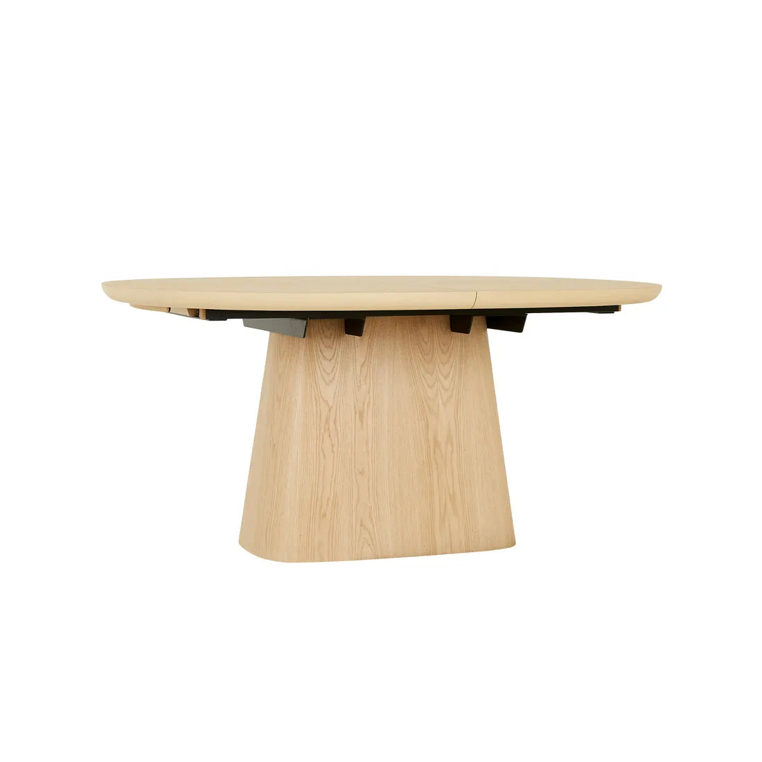 Seb Pebble Extendable Dining Table Oak