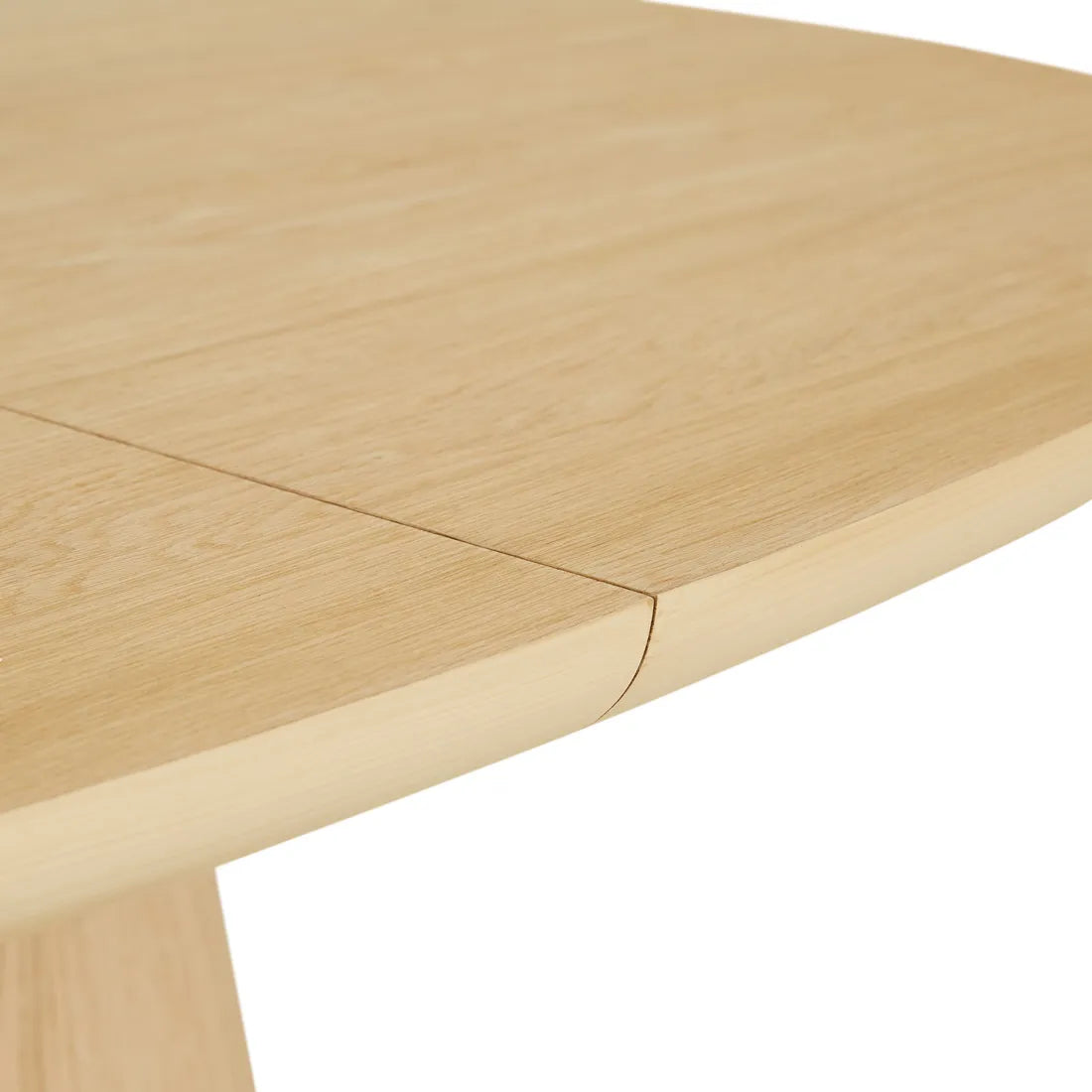 Seb Pebble Extendable Dining Table Oak