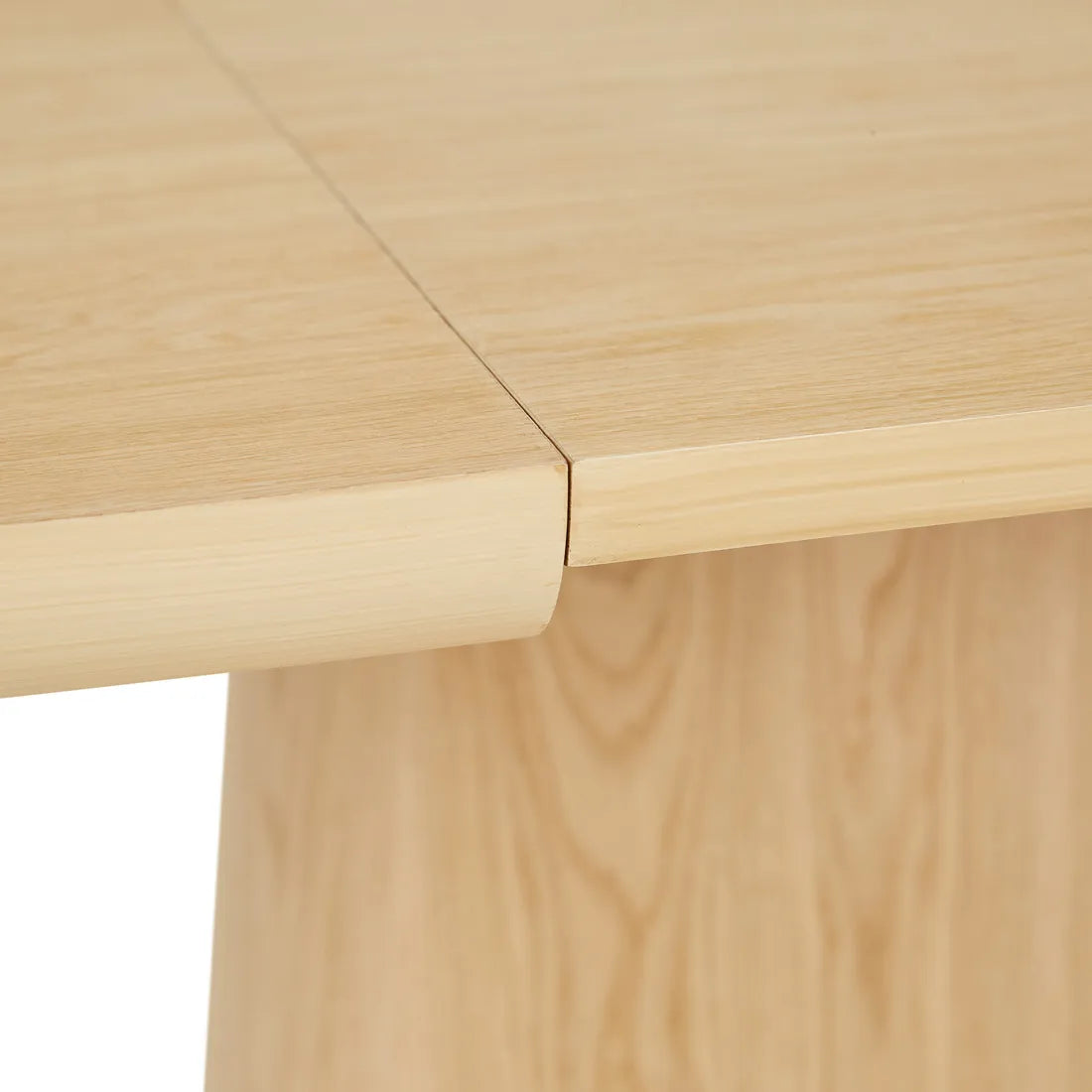 Seb Pebble Extendable Dining Table Oak