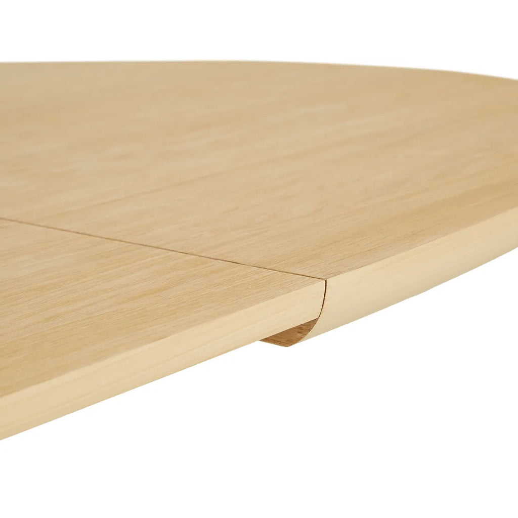 Seb Pebble Extendable Dining Table Oak