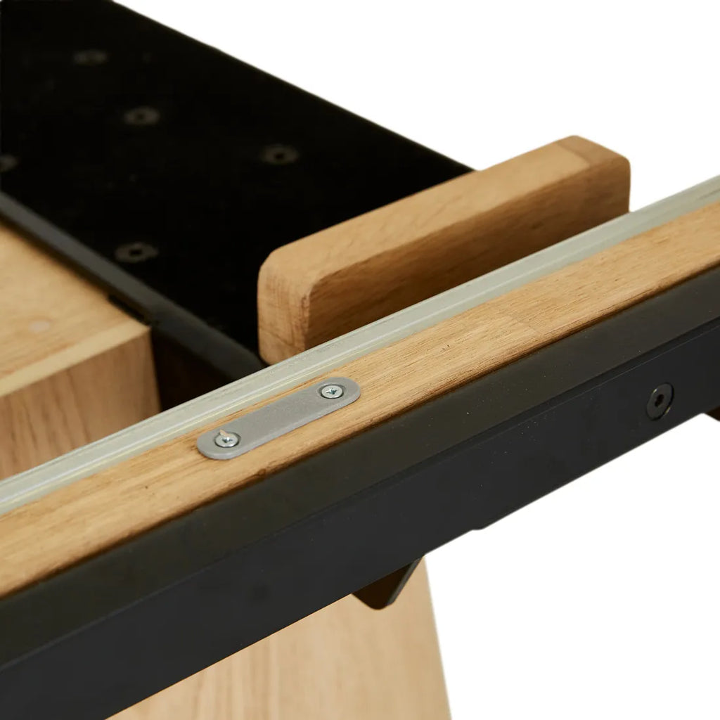 Seb Pebble Extendable Dining Table Oak
