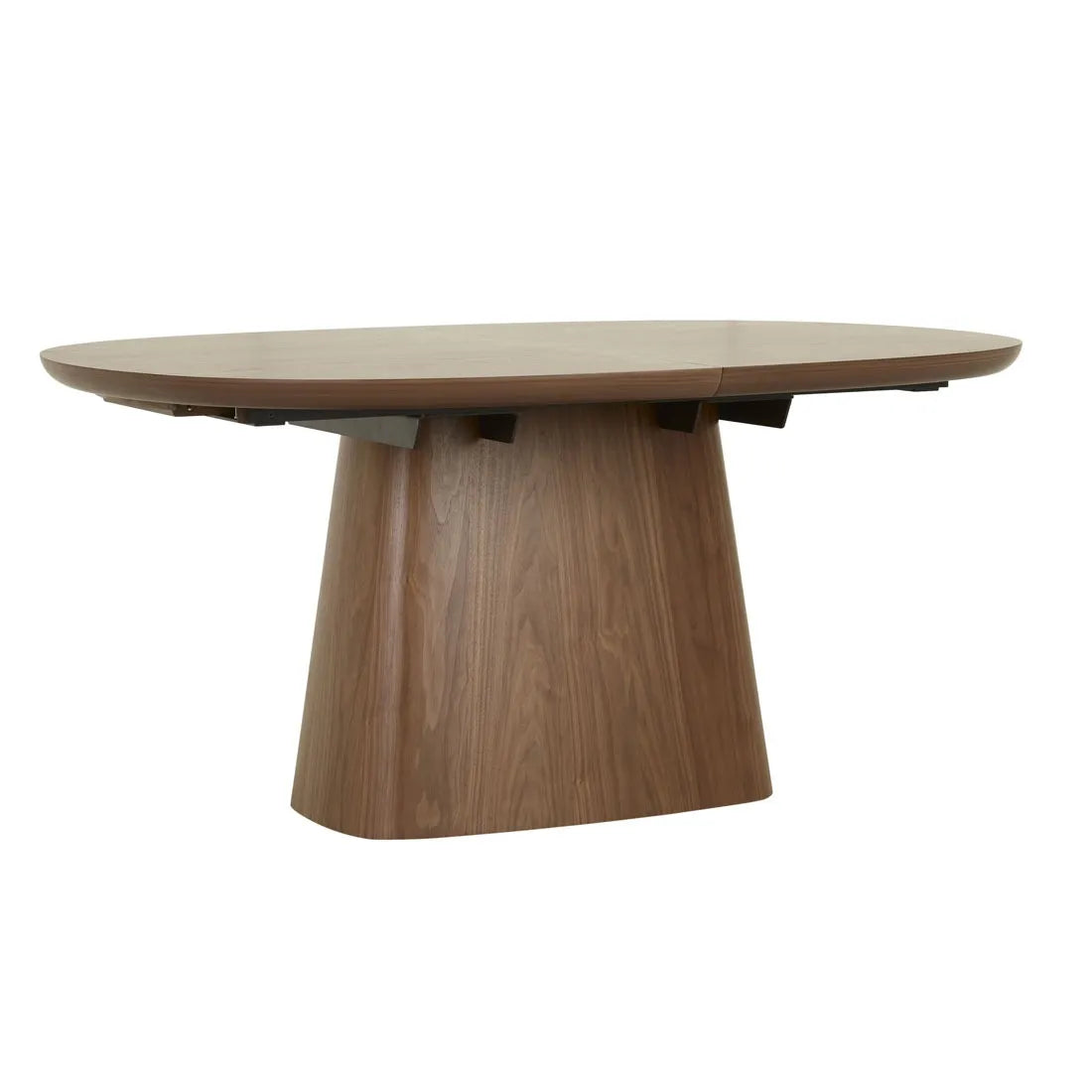 Seb Pebble Extendable Dining Table Walnut