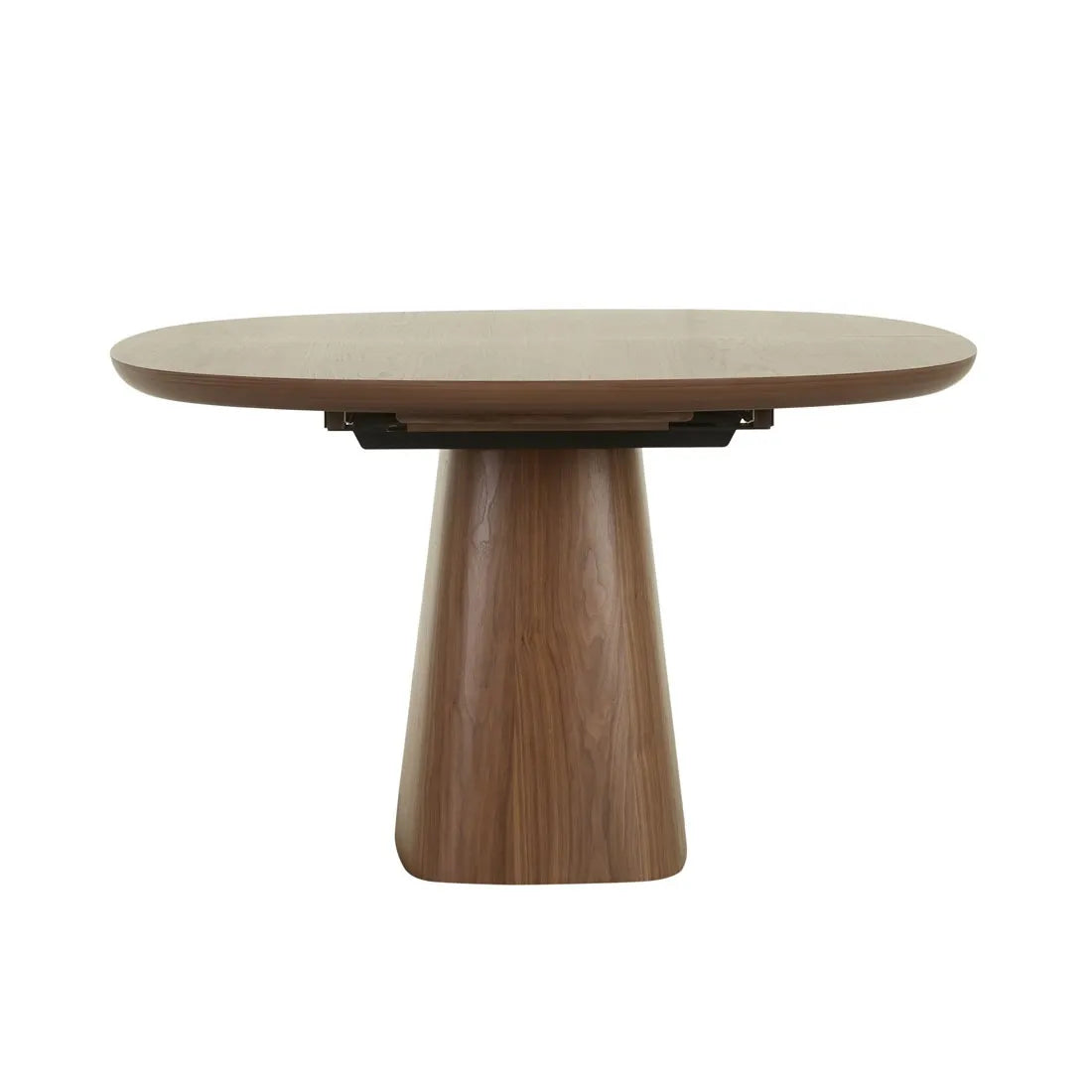 Seb Pebble Extendable Dining Table Walnut