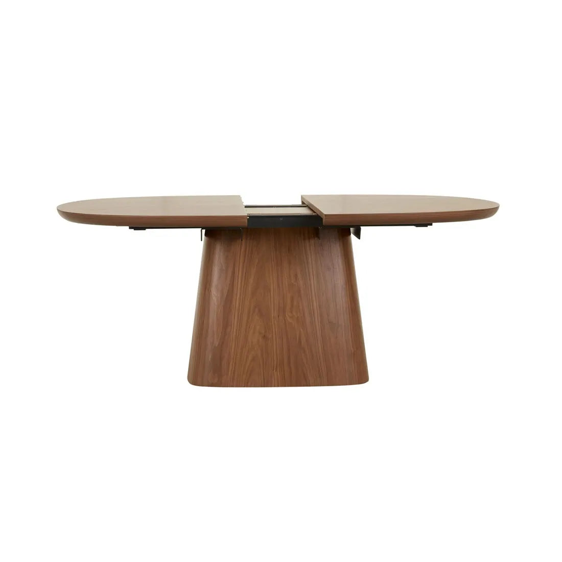 Seb Pebble Extendable Dining Table Walnut