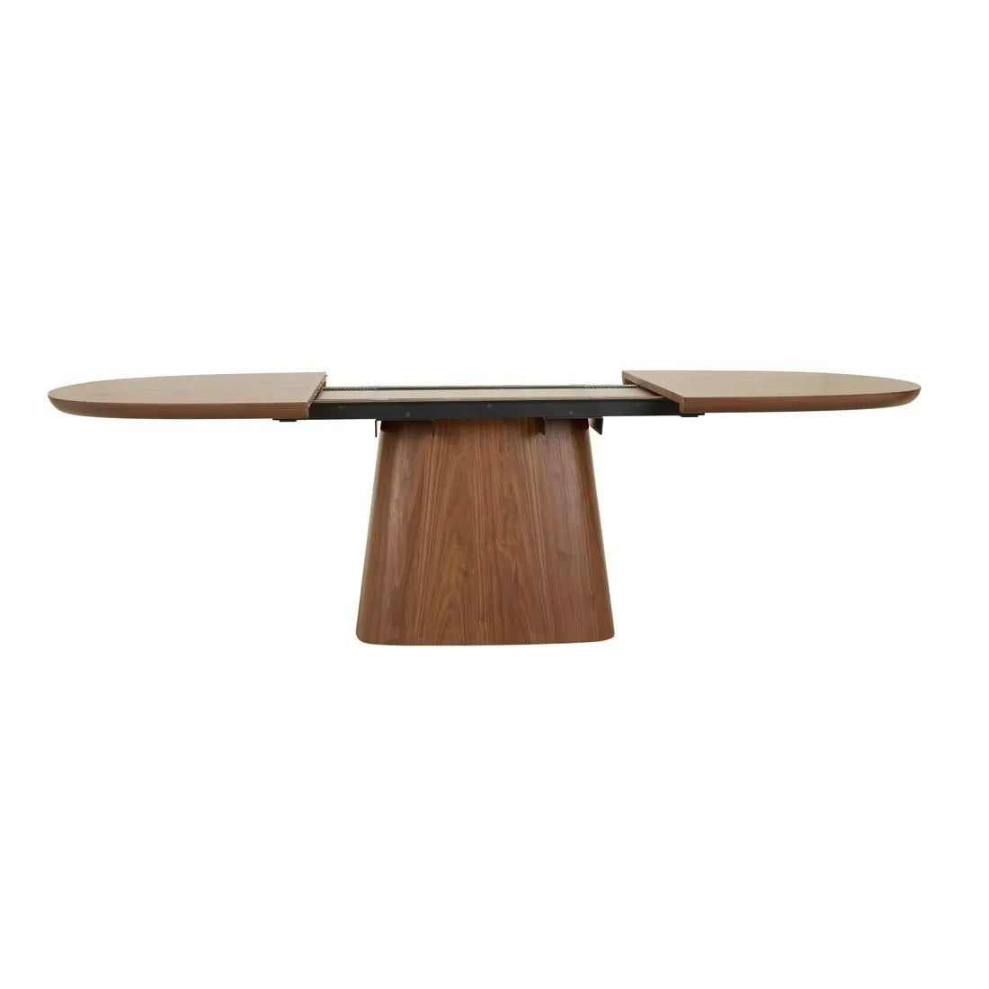 Seb Pebble Extendable Dining Table Walnut