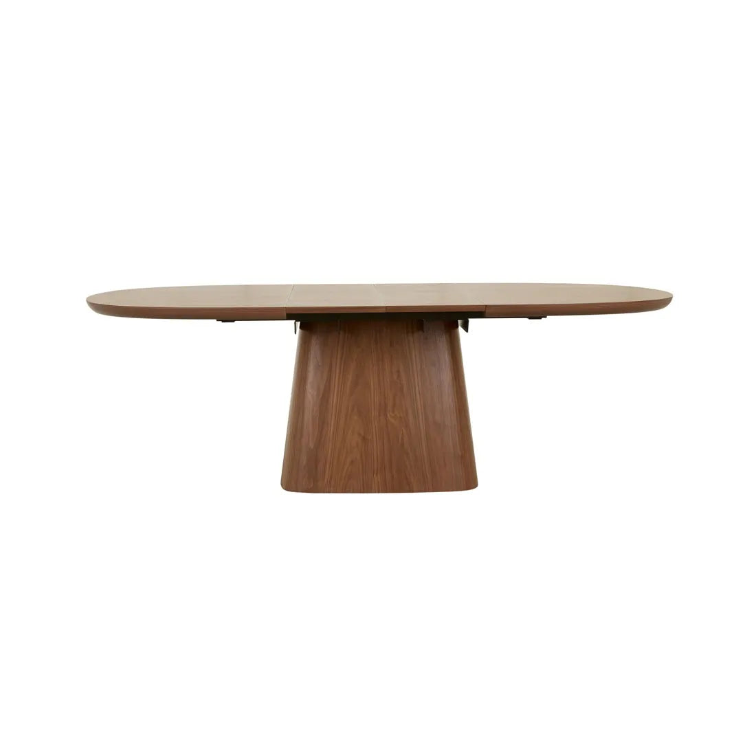 Seb Pebble Extendable Dining Table Walnut