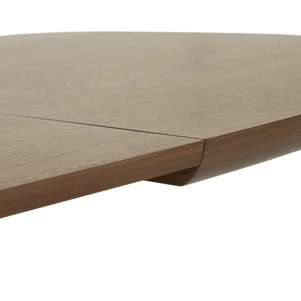 Seb Pebble Extendable Dining Table Walnut