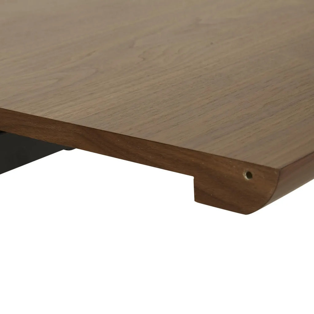 Seb Pebble Extendable Dining Table Walnut